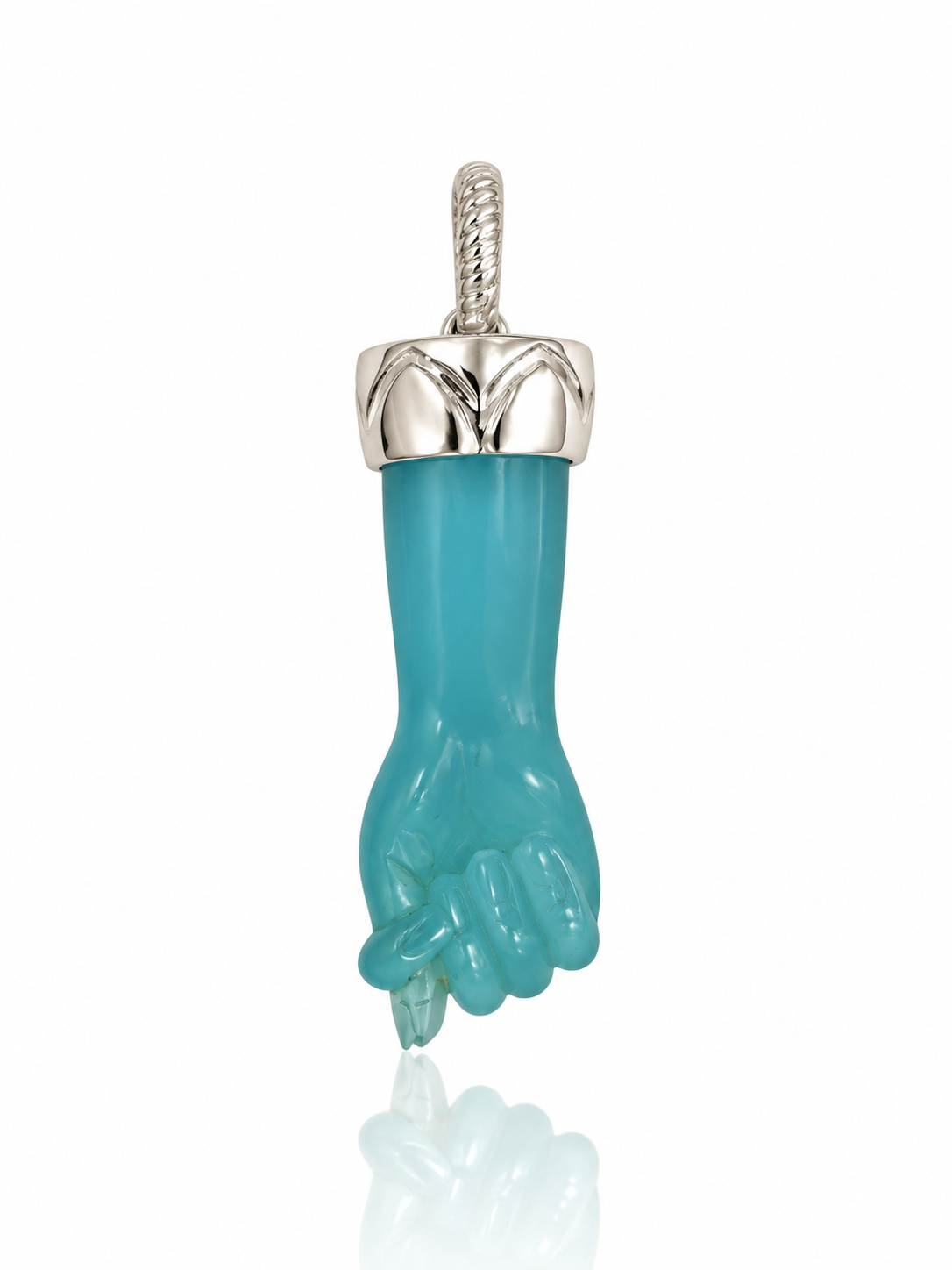 Sample Sale: Blue Chalcedony Mano Figa