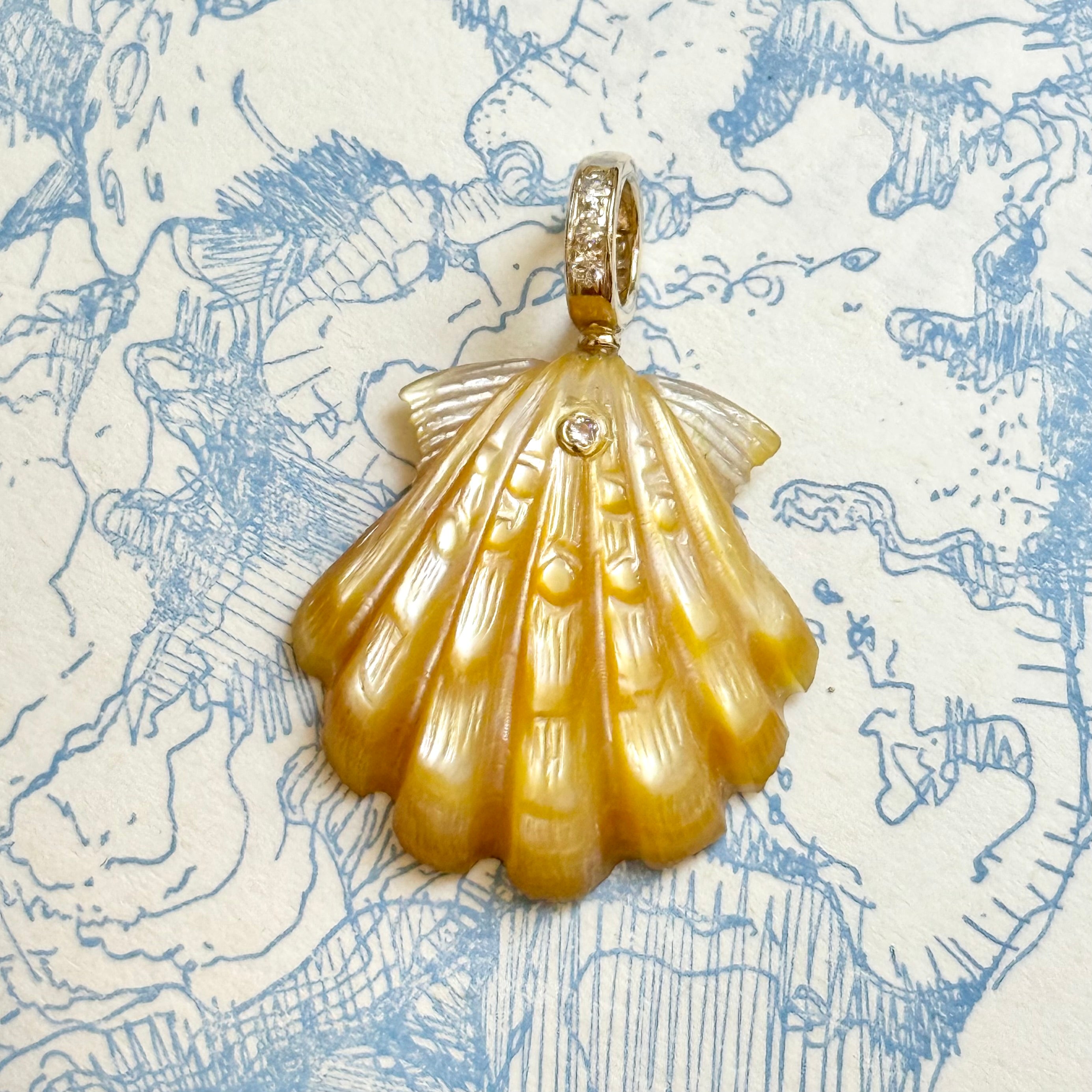 Offen (オッフェン) scallop pearls pattern offen scallop pearls pattern オッフェン Eretz Elana: What is