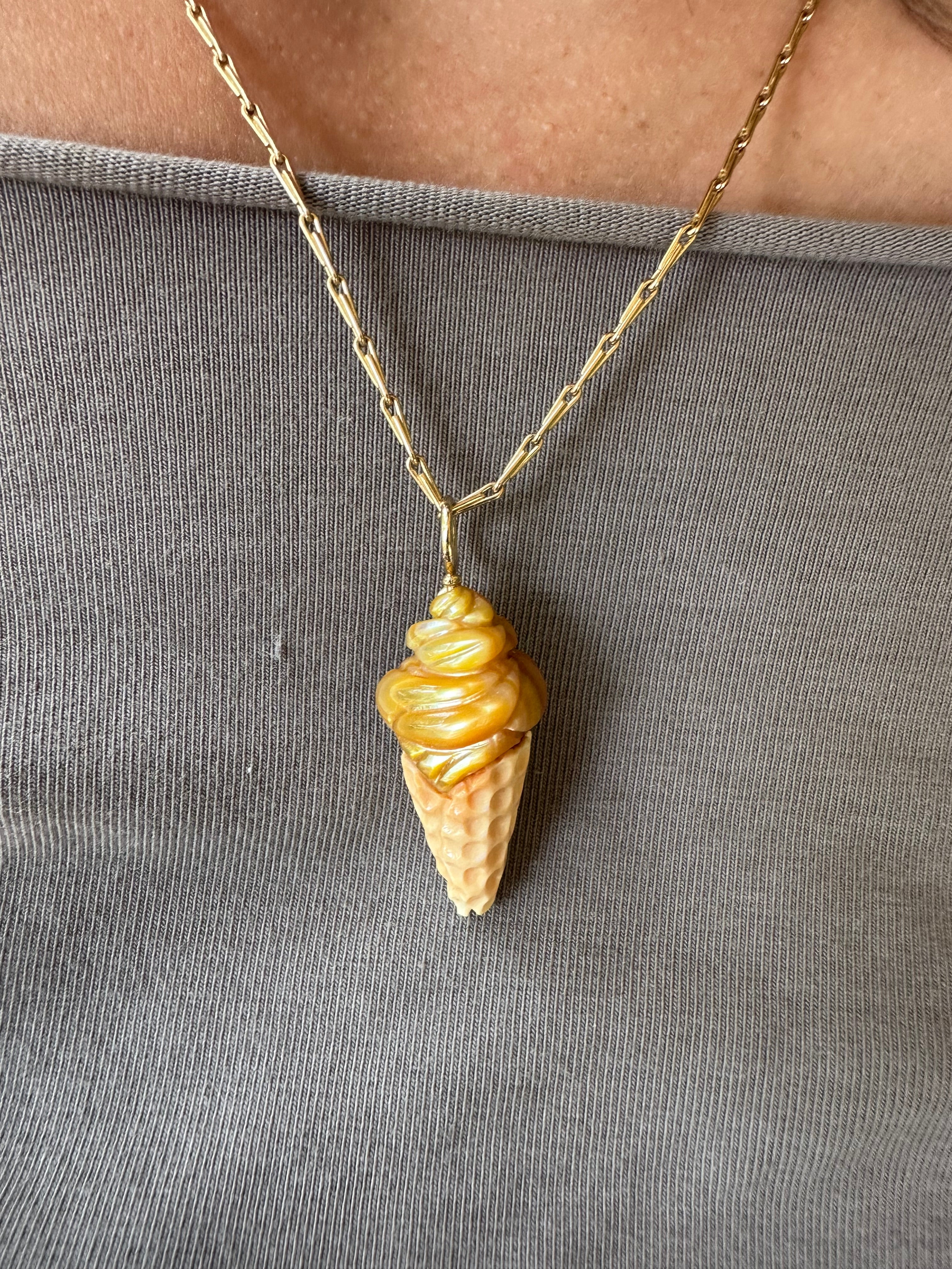 Sample Sale: Golden Mother of Pearl Ice Cream