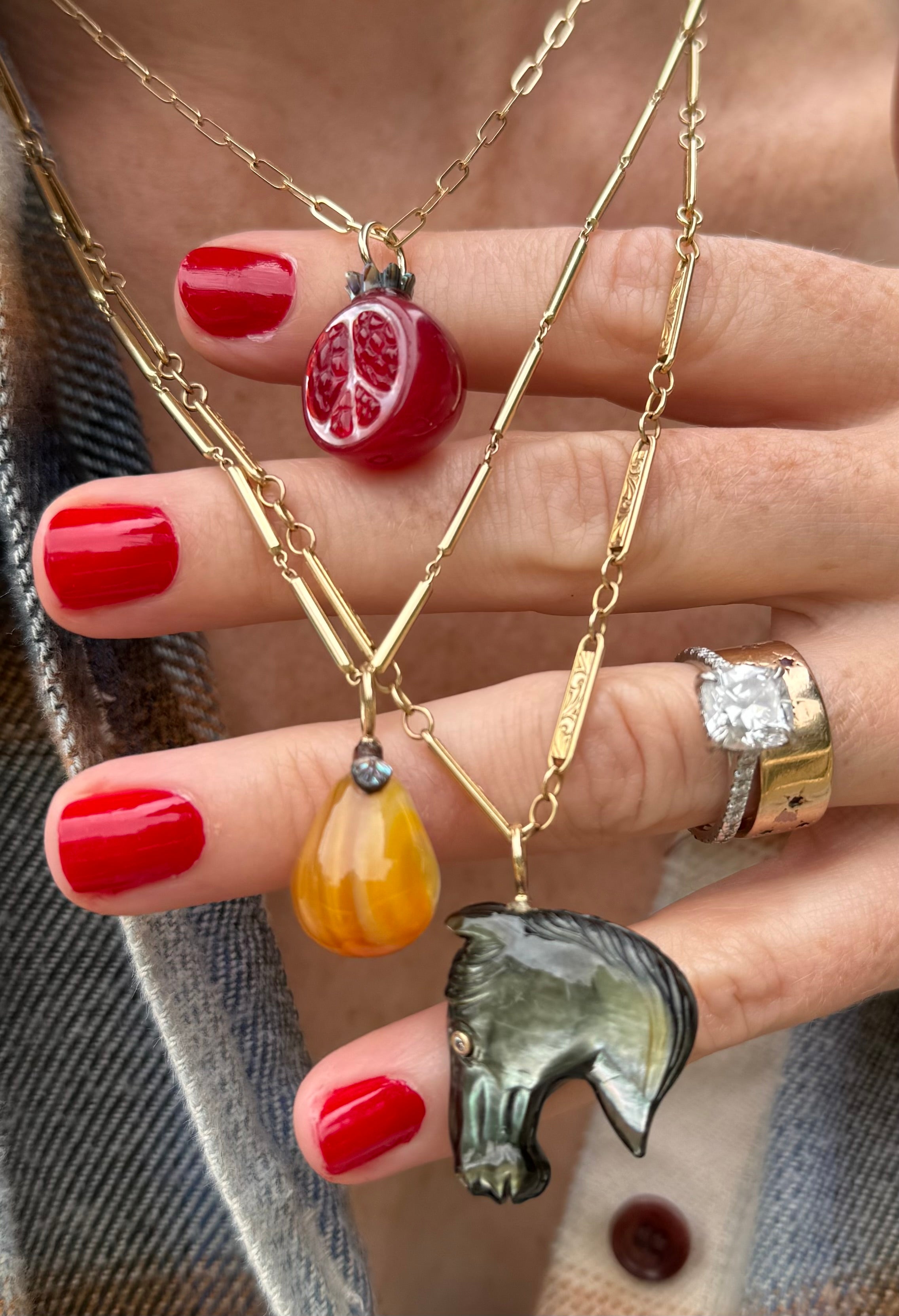 Pomegranate Charm