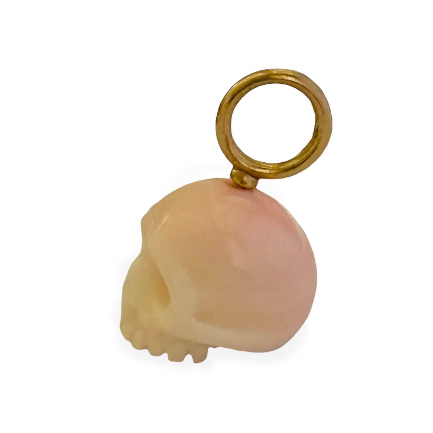 Ombre Pink and White Skull Baby