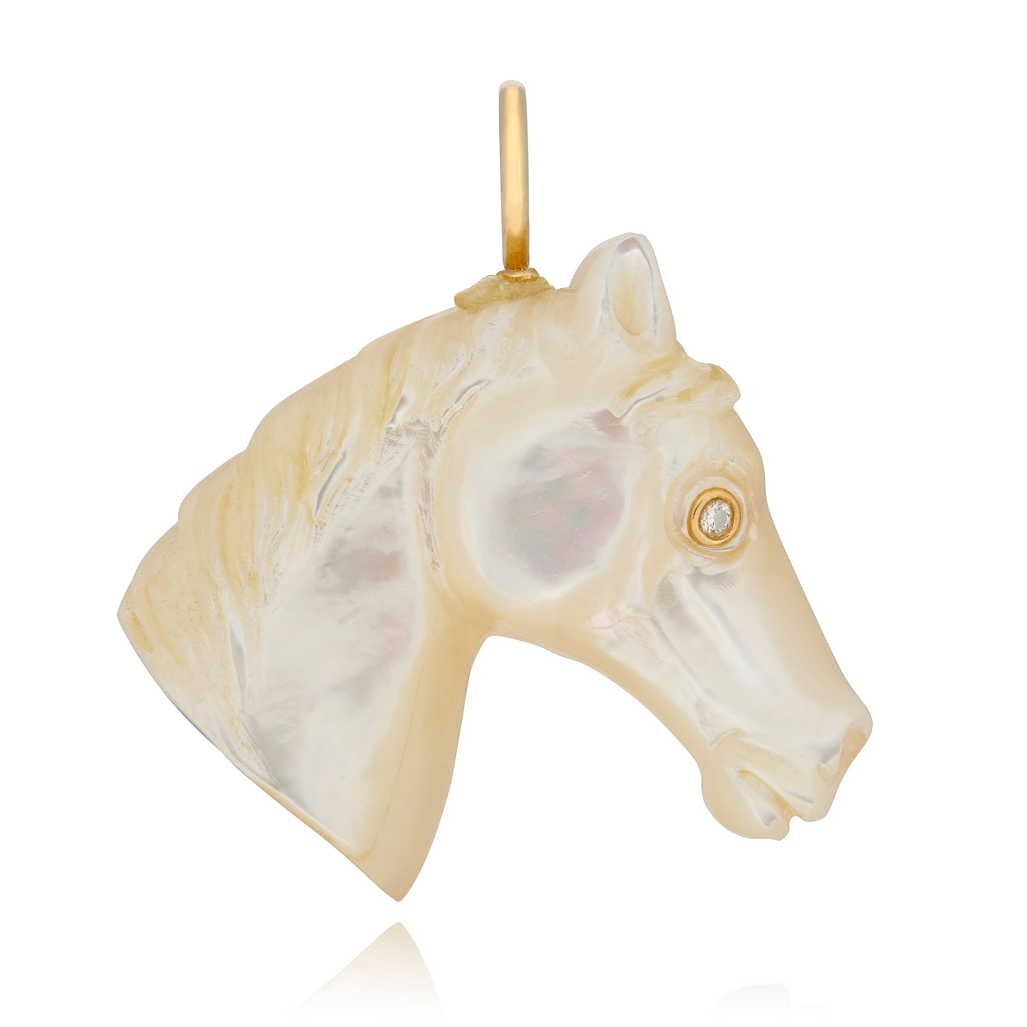 White Horse Head Charm – Maura Green