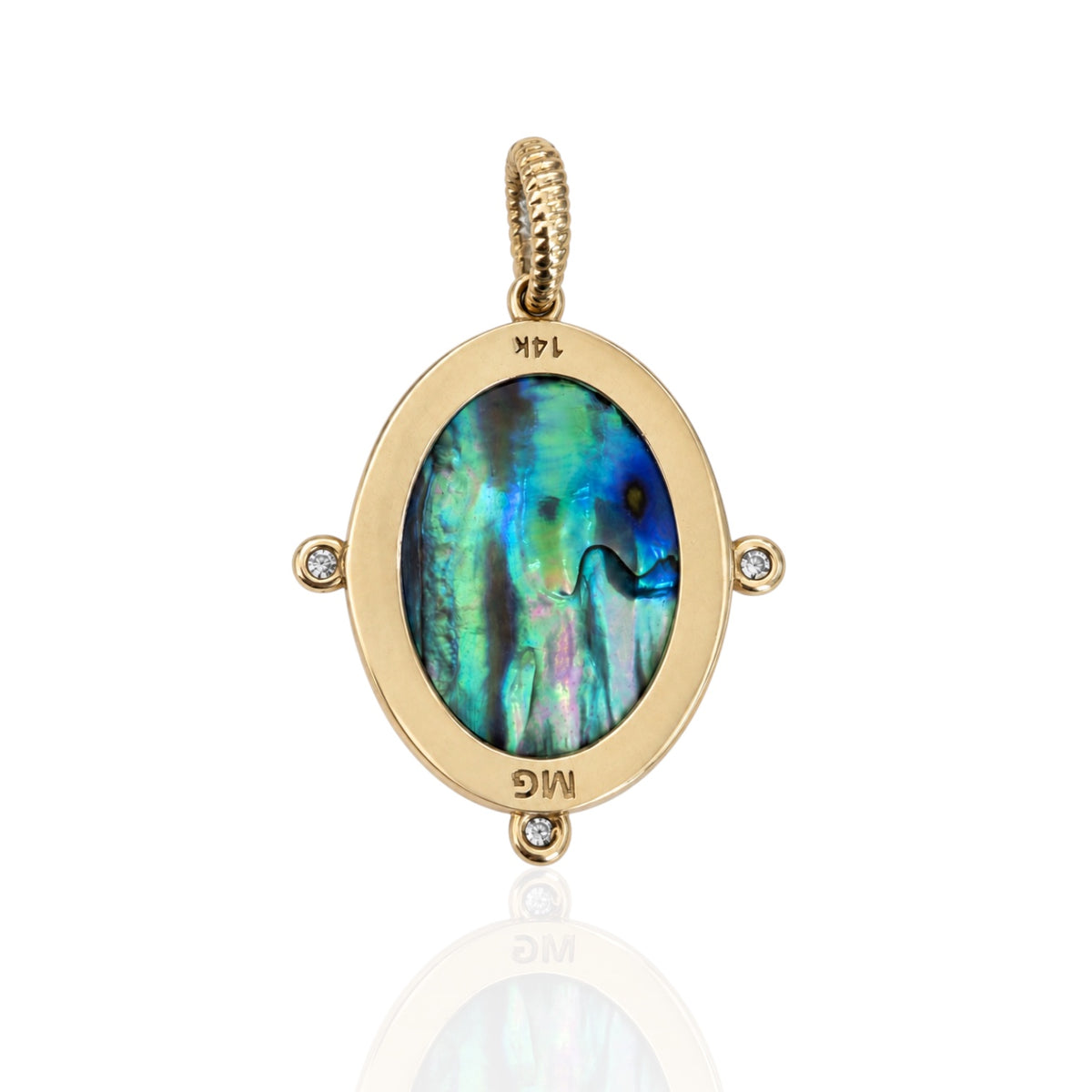 Swan Cameo Charm